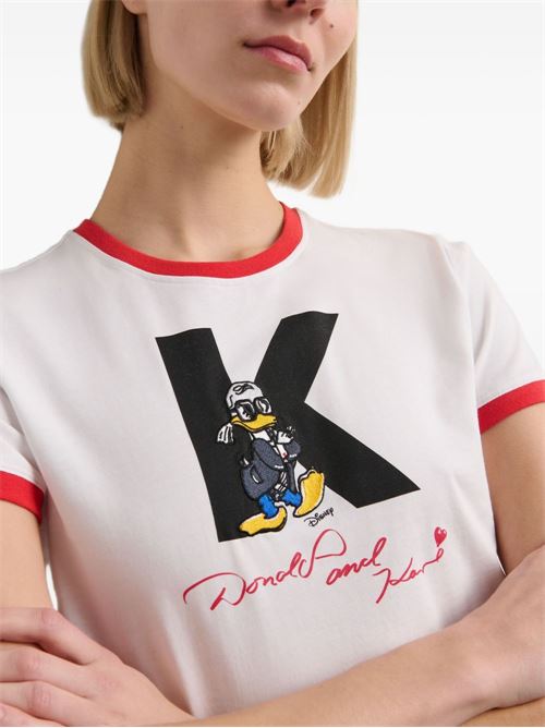 T-shirt donna maniche corte Disney Karl Lagerfeld | A3W17089100